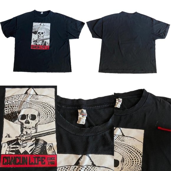 Skeleton Cancun T-shirt - Picture 10 of 10